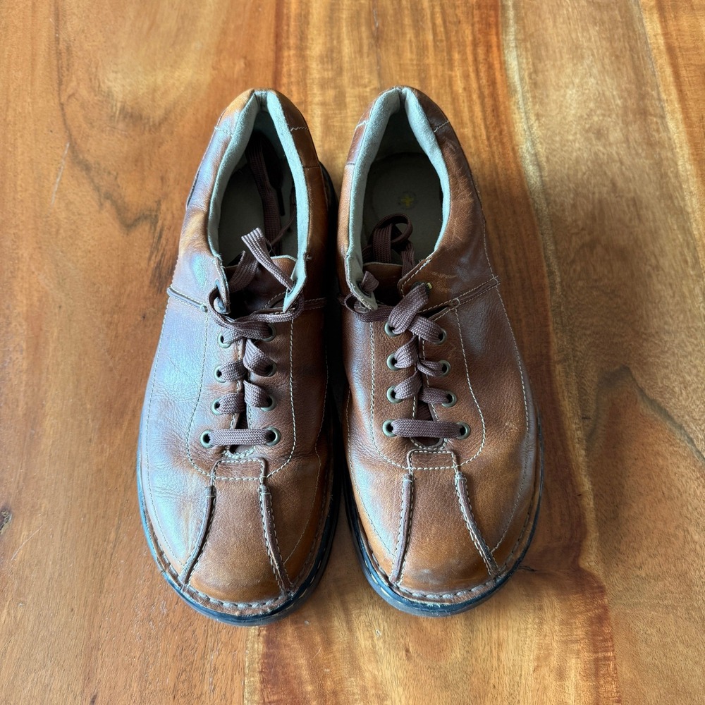Dr Martens Men's Vintage Brown Leather Oxford Lace Up Shoes Size 10